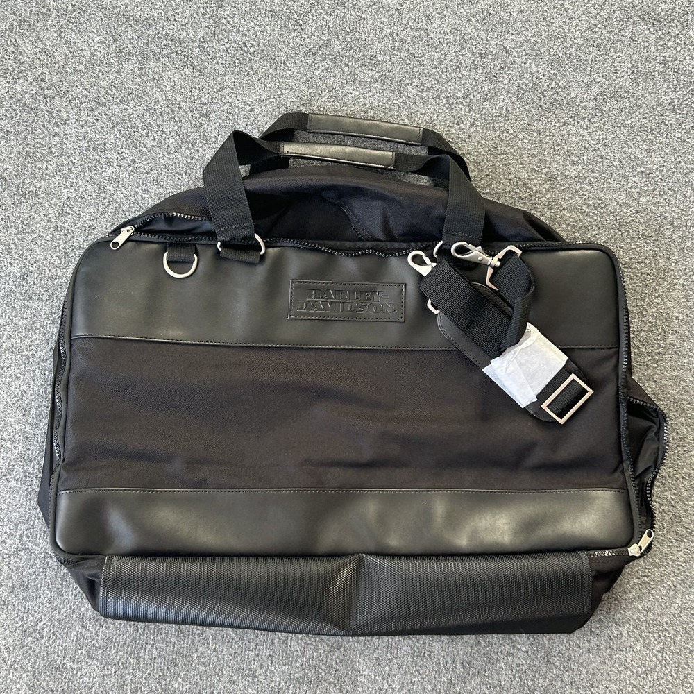 Harley-Davidson Black 28" Travel Duffel Bag Soft Case Adjustable‎ Straps Mens
